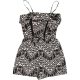 Primark FF mintás sifon playsuit (128) kislány