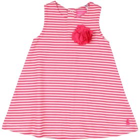 Pinkcsíkos ruha (68-74) baba