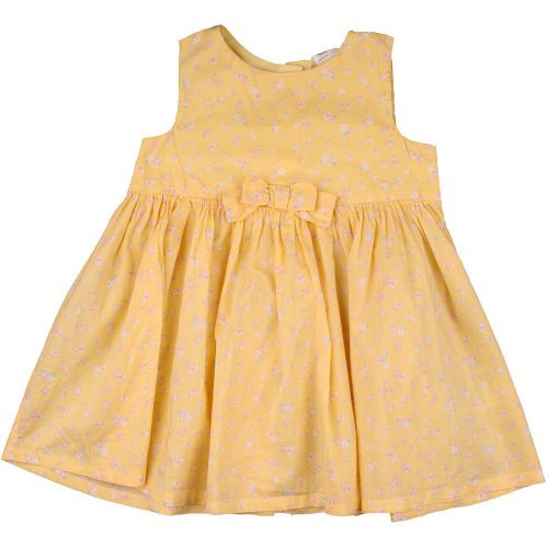 H&M Virágos sárga ruha (74) baba