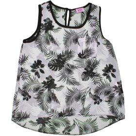 F&F Virágos sifon felső (128) kislány