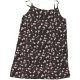 Primark Virágos fekete ruha (110) kislány