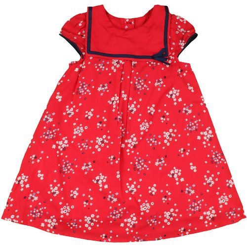 Mothercare Virágos piros ruha (80) baba