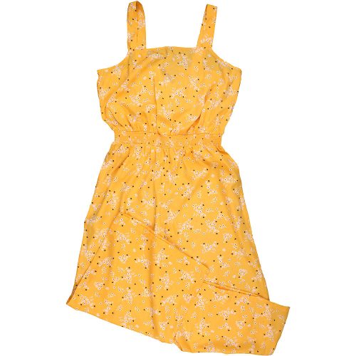 New Look Virágos sárga jumpsuit (164) tini lány