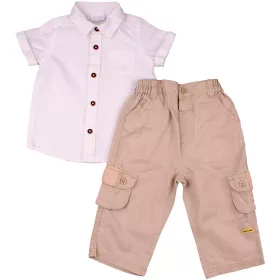 Törtfehér-bézs szett (68) baba