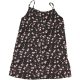 Primark Virágos fekete ruha (110) kislány