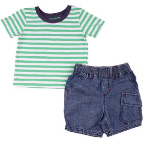 Csíkos-kék szett (62) baba