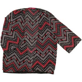 Young Dimension Pink-feketemintás felső (128) kislány