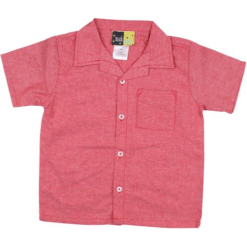 Piros pizsamafelső (104) kisfiú
