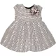Mintás-csíkos ruha (92) kislány