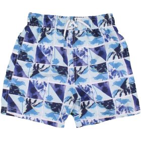 M&Co Kékmintás fürdőnadrág (128) kisfiú