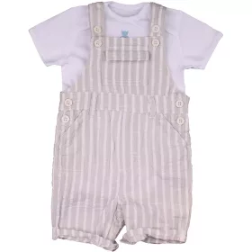 Fehér-csíkos szett (68) baba