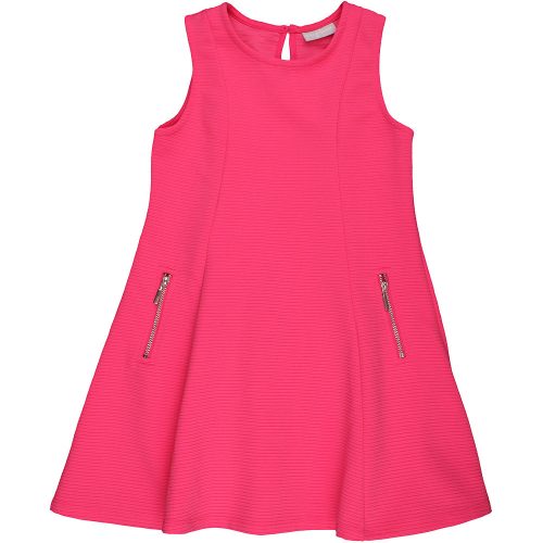 Matalan Bordázott pink ruha (122) kislány