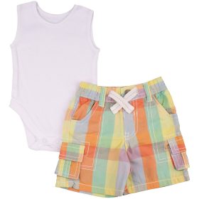 Fehér-kockás szett (62) baba