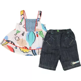 Mintás-farmer szett (68) baba