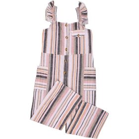 River Island Csíkos jumpsuit (128) kislány
