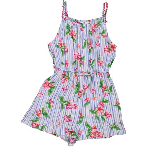 Primark Virágos playsuit (128) kislány