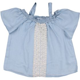 Farmerkék felső (140) lány