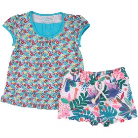 Virágos-mintás szett (68) baba