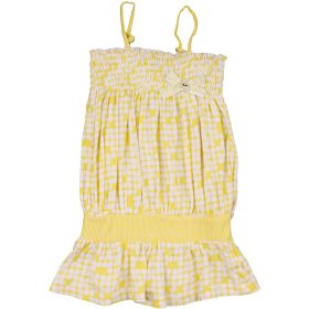 Jbc Mintás sárga felső (98) kislány