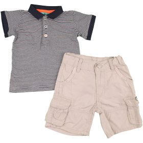 Csíkos-drapp szett (62) baba