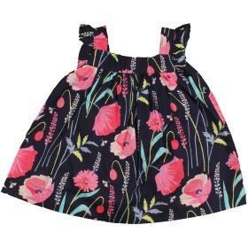 Gap Virágos kék ruha (62) baba