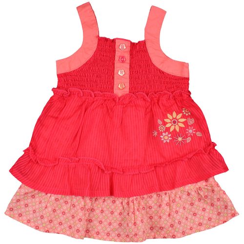 F&F Hímzett-virágos ruha (68) baba