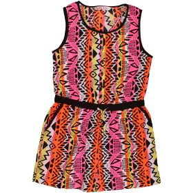 Neonmintás playsuit (152) lány