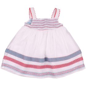 Marks&Spencer Hímzett fehér ruha (62) baba