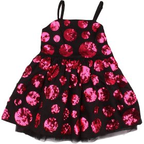 New Look Flitterpöttyös ruha (98) kislány