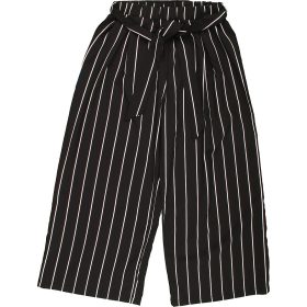 Csíkos fekete nadrág (128) kislány