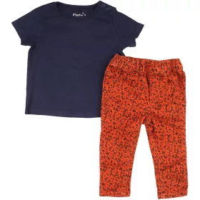 Kék-mintás szett (74) baba