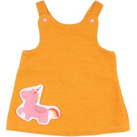 Nutmeg Unikornis mustár ruha (62) baba
