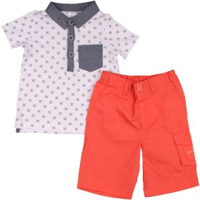 Mintás-narancs szett (68) baba