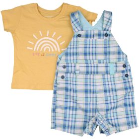 Sárga-kockás szett (68) baba