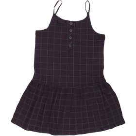 F&F Kockás kék ruha (128) kislány