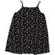 F&F Virágos fekete ruha (134) lány