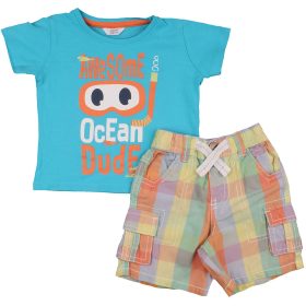 Kék-kockás szett (68) baba