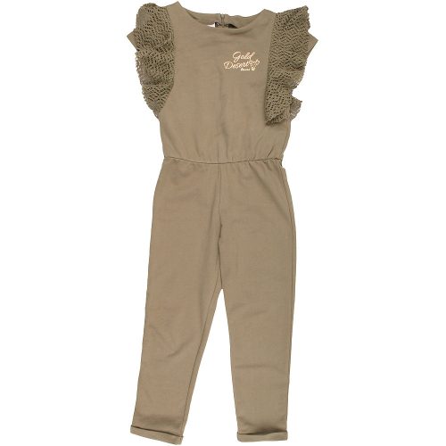 Khaki jumpsuit (116) kislány