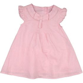 Early Days Rózsaszín vászon ruha (62) baba