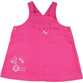 Adams Hímzett pink ruha (80) baba