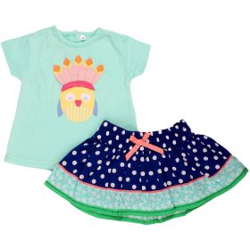 Menta-pöttyös szett (68) baba