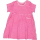 St Bernard Csíkos rózsaszín ruha (68) baba