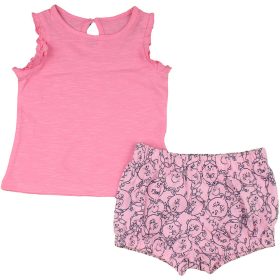 Rózsaszín-mintás szett (68) baba