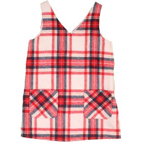 F&F Kockás szövetruha (98) kislány