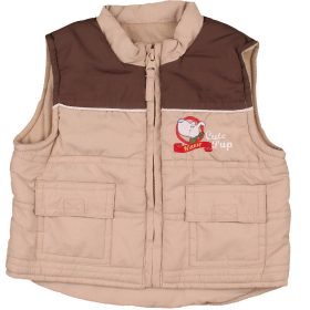 St Bernard Kutyás bézs mellény (68) baba