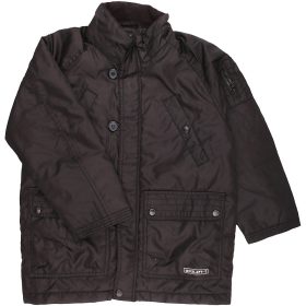 H&M Fekete kabát (128) kislány