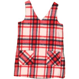 F&F Kockás szövetruha (104) kislány