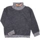 Melírozott pulóver (116) kisfiú