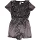 F&F Csíkos bársony playsuit (140) lány