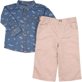 Mintás-drapp szett (80) baba